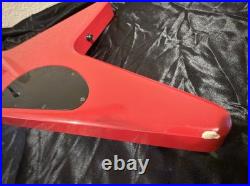 Vintage Carvin V220 1984 Ferrari Red Set Neck Kahler Tremolo Super Shredder