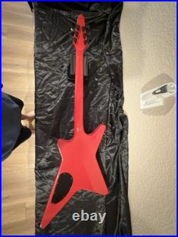 Vintage Carvin V220 1984 Ferrari Red Set Neck Kahler Tremolo Super Shredder