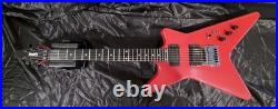 Vintage Carvin V220 1984 Ferrari Red Set Neck Kahler Tremolo Super Shredder