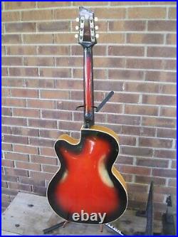 Vintage Fasan Electric Hollow Body Made in Germany 1962 Vintage Fasan Electric Hollow Body Made in Germany 1962