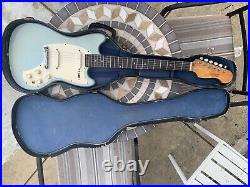 Vintage Gibson Kalamazoo KG 2 Electric Guitar Ca 1966 W Case