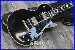 Vintage! Gibson Les Paul Custom 1969 Ebony Black Beauty One Piece body + OHSC
