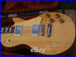 Vintage Gibson Les Paul Standard 1980 Natural Super Clean with Case Manual