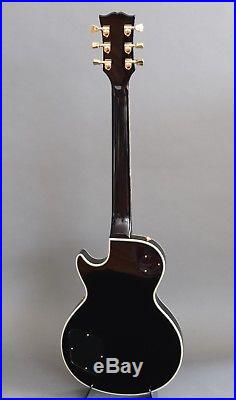 Vintage Greco Electric Guitar With Gibson Les Paul Hardshell Case