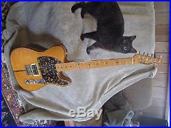 Vintage H. S. Anderson Mad Cat tele-style electric guitar, as used by Prince