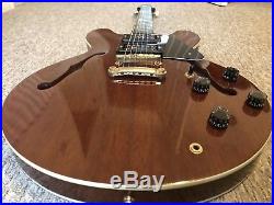 Vintage Harmony Hollow Body Electric Guitar 335 Archtop 1980's