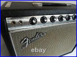 Vintage Orig. 67-68 Fender Princeton Reverb Amp Drip Edge With1x10 Super Nice