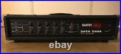 Vintage Sunn Beta Bass Amplifier Amp Head