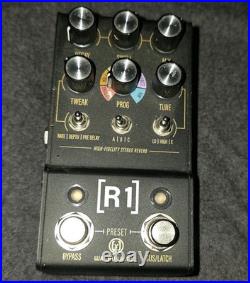 Walrus Audio R1 High-Fidelity Stereo Digital Reverb Pedal for Guitar & Bass