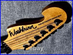Washburn N4 USA Maple Top Nuno Bettencourt Signed 1997 Limited Electric Guitar