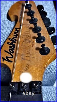 Washburn N4 USA Maple Top Nuno Bettencourt Signed 1997 Limited Electric Guitar