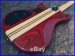 Weststone Thunder 1-A Wine Red Electric Bass Guitar Fully Set up Made In Japan