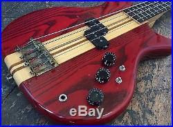 Weststone Thunder 1-A Wine Red Electric Bass Guitar Fully Set up Made In Japan