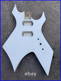 White Basswood Guitar DIY Project Fit Warlock