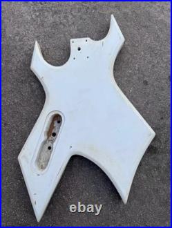 White Basswood Guitar DIY Project Fit Warlock