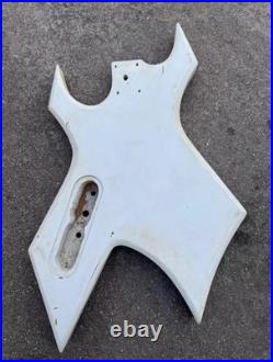 White Basswood Guitar DIY Project Fit Warlock