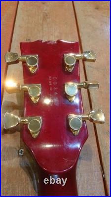 YAMAHA SL380 Les Paul Sunburst Electric Guitar Used Product Shipping From Japan