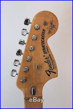 Yngwie Malmsteen's Personal Tour Guitar #4 Custom Scalloped Neck Seymour Duncan