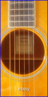 Yamaha Fg-Ta Transacoustic Guitar Dreadnought Body Shape Natural Gloss Finish