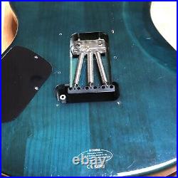 Yamaha Pacifica 812W Blue-Teal Flame Electric Guitar Strat Seymour Duncan