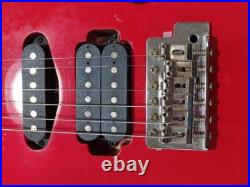 Yamaha VCX 212D Electric Guitar Red Used Shipping From Japan
