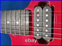 Yamaha VCX 212D Electric Guitar Red Used Shipping From Japan