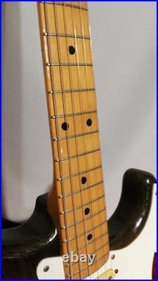 Yamaki JST800 Electric Guitar 1970s Ash Body Lacquer Finish Crack Case Missing Yamaki JST800 Electric Guitar 1970s Ash Body Lacquer Finish Crack Case Missing