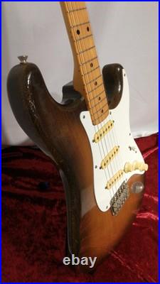 Yamaki JST800 Electric Guitar 1970s Ash Body Lacquer Finish Crack Case Missing Yamaki JST800 Electric Guitar 1970s Ash Body Lacquer Finish Crack Case Missing