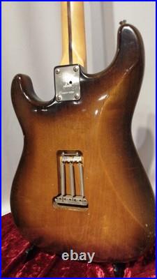 Yamaki JST800 Electric Guitar 1970s Ash Body Lacquer Finish Crack Case Missing Yamaki JST800 Electric Guitar 1970s Ash Body Lacquer Finish Crack Case Missing