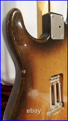 Yamaki JST800 Electric Guitar 1970s Ash Body Lacquer Finish Crack Case Missing Yamaki JST800 Electric Guitar 1970s Ash Body Lacquer Finish Crack Case Missing