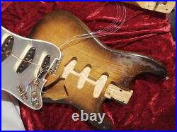 Yamaki JST800 Electric Guitar 1970s Ash Body Lacquer Finish Crack Case Missing Yamaki JST800 Electric Guitar 1970s Ash Body Lacquer Finish Crack Case Missing