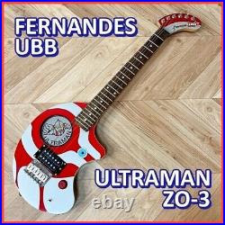 ZO-3 Ultraman Collaboration FERNANDES Electric Guitar With Built-In Amplifier