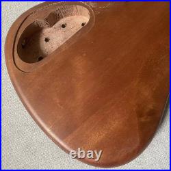 Zebra Wood Top Active Bass Body for 5 or 6 String Replacement Fit Warwick