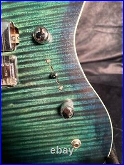 Zilove Guitars Jazzcaster HH Tiger Maple Top 2019 Semi Gloss TIGER Maple Green