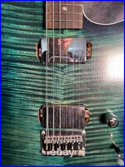 Zilove Guitars Jazzcaster HH Tiger Maple Top 2019 Semi Gloss TIGER Maple Green