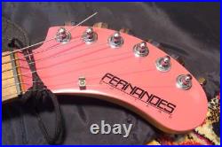 Zo-3 Guitar Fernandes Pink Electric Guitar